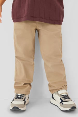 casual broek zand