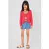 s.Oliver vest rib gebreid roze
