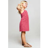 Mango Kids zomerjurk gebreid roze