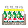 Ariel Vloeibaar Wasmiddel +Touch of Lenor Unstoppables - 4 x 35 Wasbeurten - 140 wasbeurten