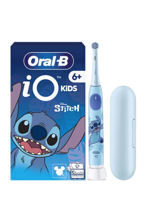 Kids Disney Stitch elektrische tandenborstel + 1 opzetborstel + 1 reisetui