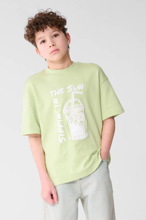 T-shirt lichtgroen