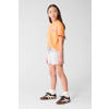 Shoeby T-shirt met backprint oranje
