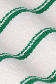 thumbnail: Sissy-Boy gestreepte polo groen fijn gebreid