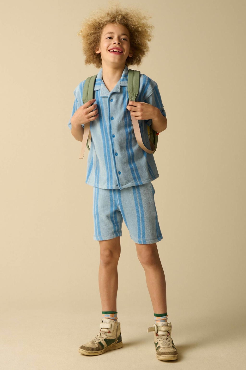 Sissy-Boy gestreepte overhemd blauw