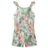 NAME IT KIDS gebloemde regular playsuit lichtblauw