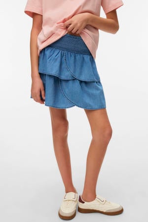 spijkerrok light blue denim
