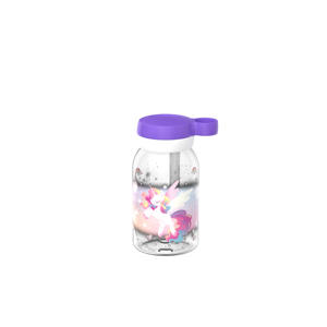 Campus waterfles met rietje (450 ml)
