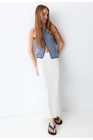 maxi rok wit