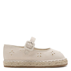 espadrille sandalen wit