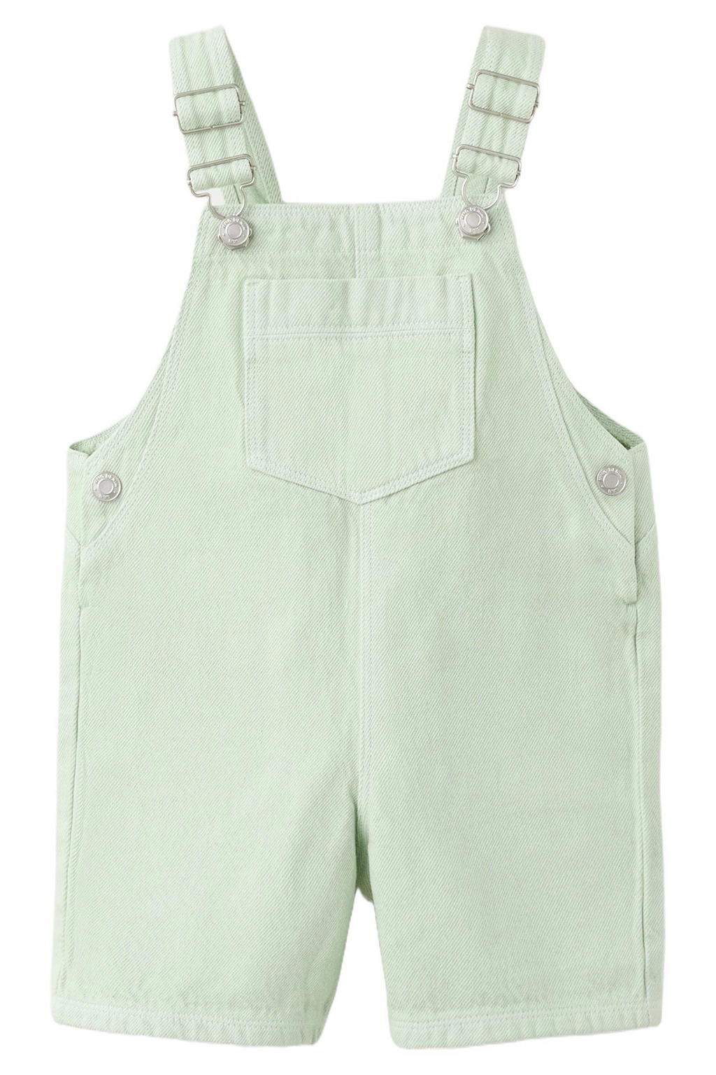 Mango Kids denim tuinbroek groen