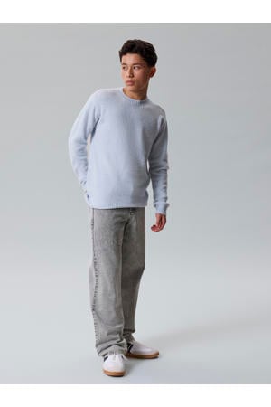 NLFBIRM loose fit jeans - grijs