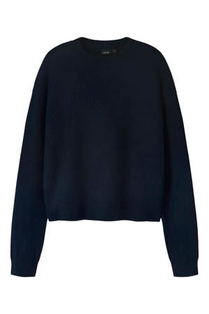 gebreide trui - donkerblauw