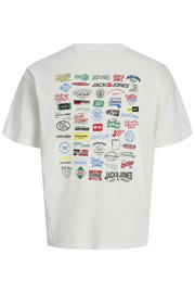thumbnail: JACK & JONES JUNIOR T-shirt met backprint - wit