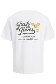 thumbnail: JACK & JONES JUNIOR T-shirt met backprint - wit