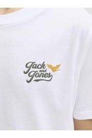 thumbnail: JACK & JONES JUNIOR T-shirt met backprint - wit