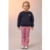 KIDS ONLY MINI flared gebloemde broek - roze