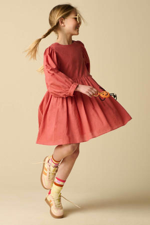 blousejurk koraalrood