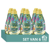 thumbnail: Robijn Klein & Krachtig Collections Color Paradise Secret vloeibaar wasmiddel - 6 x 22 wasbeurten - 132 wasbeurten