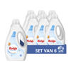 Robijn Stralend Wit vloeibaar wasmiddel - 6 x 24 wasbeurten - 144 wasbeurten