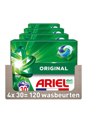 4in1 PODS Wasmiddel Pods Original - 4 x 30 Wasbeurten - 120 wasbeurten