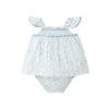 Mango Kids jurk + bloomer lichtblauw
