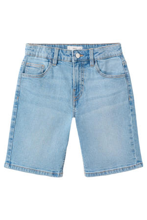 short light blue denim