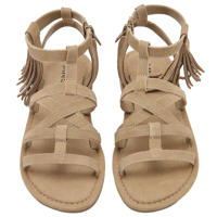 thumbnail: Mango Kids leren sandalen met franjes lichtbruin