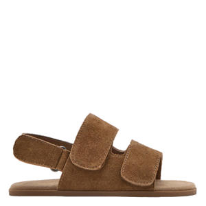 leren sandalen bruin