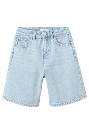 short light blue denim
