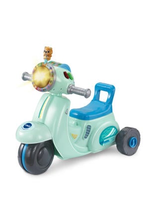 2-in-1 Loopscooter blauw