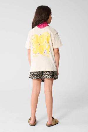 T-shirt met backprint