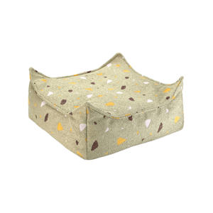 Terrazzo Mos Vierkante Ottoman