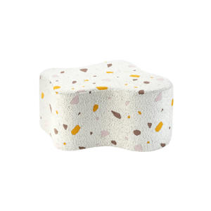 Terrazzo Marmer Wolk Poef 
