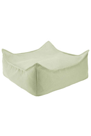 Kruidengroene Outdoor Vierkante Ottoman