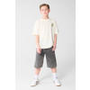 Shoeby T-shirt met backprint ecru