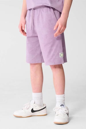 regular waist sweatshort paars