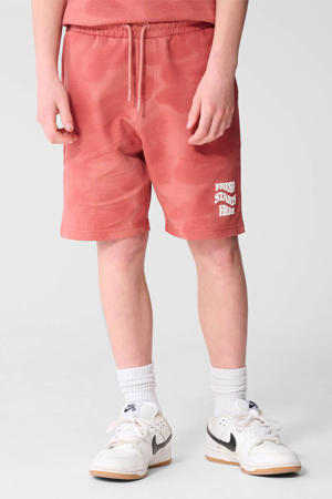 regular waist sweatshort rood