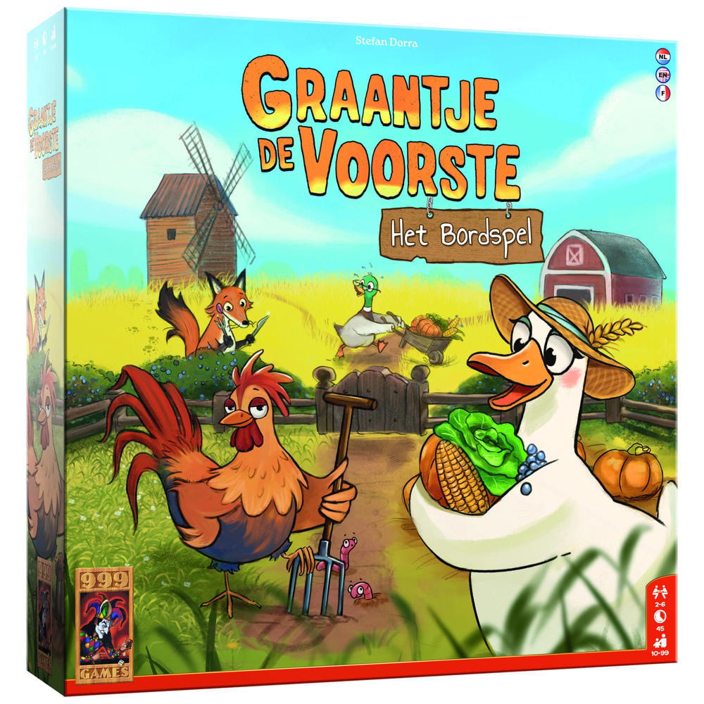 999 Games Graantje de Voorste: Het Bordspel