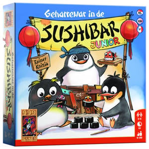 Geharrewar in de Sushibar Junior