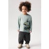 NAME IT MINI tapered babybroek - bruin