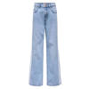 KIDS ONLY GIRL KOGJUICY wide leg jeans - lichtblauw