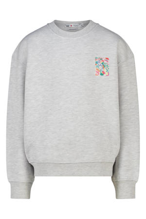 sweat sweater - grijs
