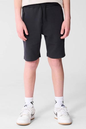 regular waist sweatshort grijs