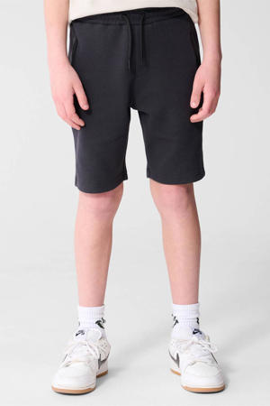 regular waist sweatshort grijs