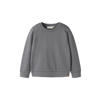 LIL' ATELIER MINI loose fit sweater - antraciet