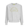 JJXX GIRL sweater met tekst - grijs