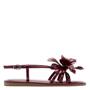sandalen donkerrood