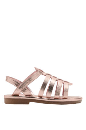 sandalen metallic roze