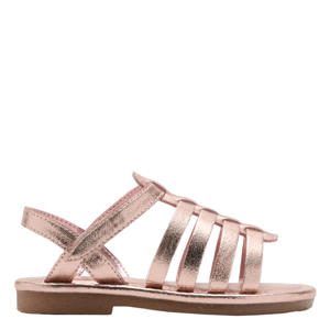 sandalen metallic roze